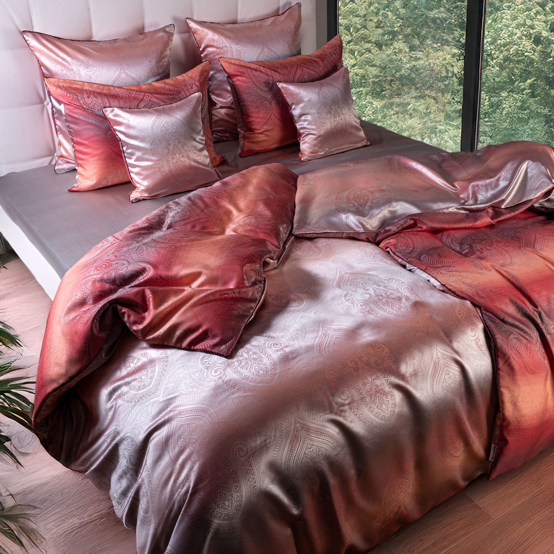 Lyra J60, cerise red/ ribbon red/ desert flower